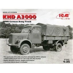 KHD A3000, WWII German Truck, 1/35 - ICM 35454 2