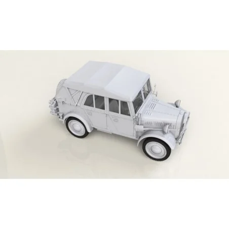 le.gl.Einheitz-Pkw Kfz.1 Soft Top, WWII German Light Personnel Car,...