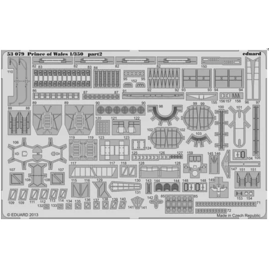 Prince of Wales for Tamiya, 1/350 - Eduard Accessories 53079