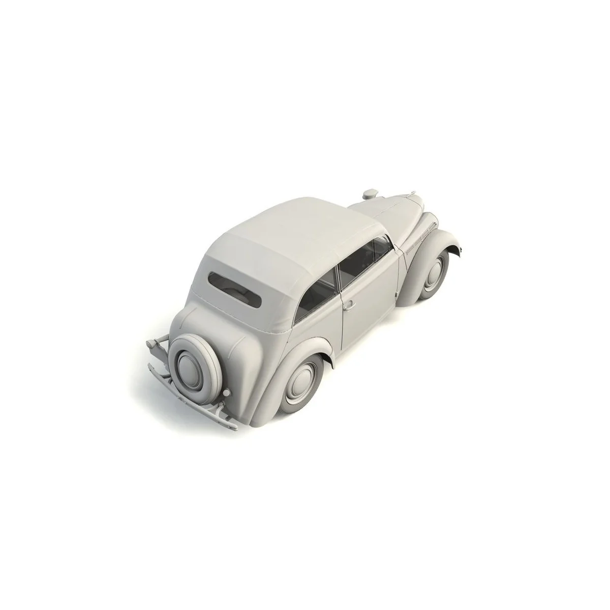 Kadett K38 Cabriolimousine, WWII German Staff Car, 1/35 - ICM 35483