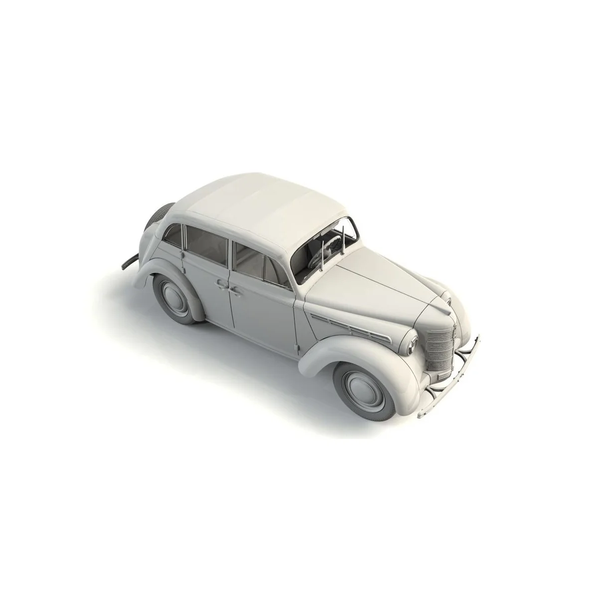 Moskvitch-401-420A, Soviet Passenger Car, 1/35 - ICM 35484