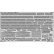 Prince of Wales crans a. railings f. Ta. - Eduard Accessories 53089