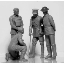 WWI British Tank Crew (4 figures), 1/35 - ICM 35708 2
