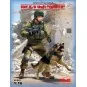 IDF K-9 Unitz "OKETZ" with dog, 1/16 - ICM 16102