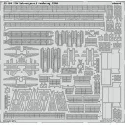 USS Arizona part 4-main top for Trumpete, 1/200 - Eduard Accessorie...