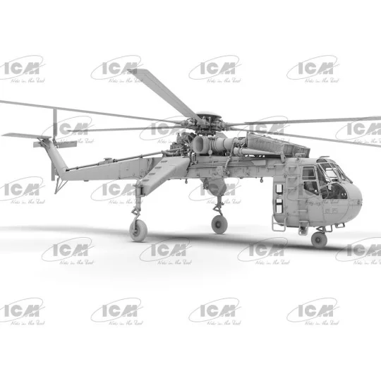 Sikorsky CH-54A Tarhe, US Heavy Helicopter (100% new moulds), 1/72 ...