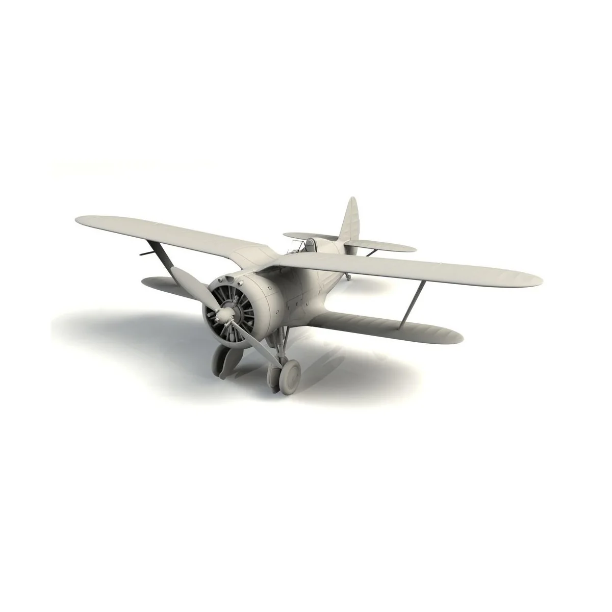 I-153, WWII China Guomindang AF Fighter, 1/48 - ICM 48099