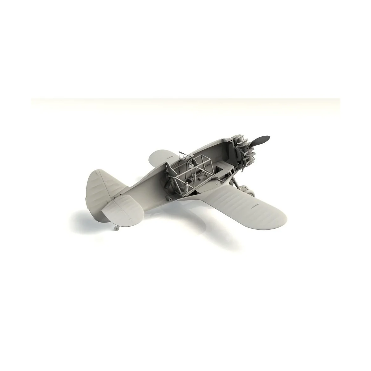 I-153, WWII China Guomindang AF Fighter, 1/48 - ICM 48099