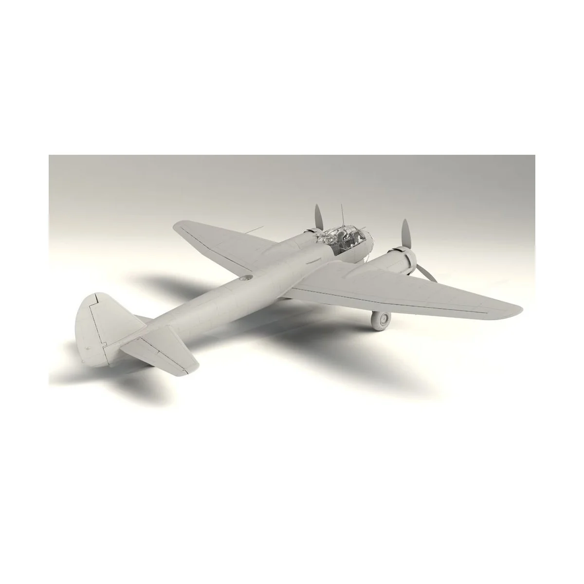 Ju 88D-1, WWII German ReconnaissancePlane, 1/48 - ICM 48240