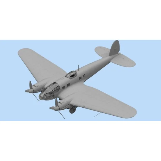 He 111H-6 North Africa, WWII German Bombe Limited, 1/48 - ICM 48265