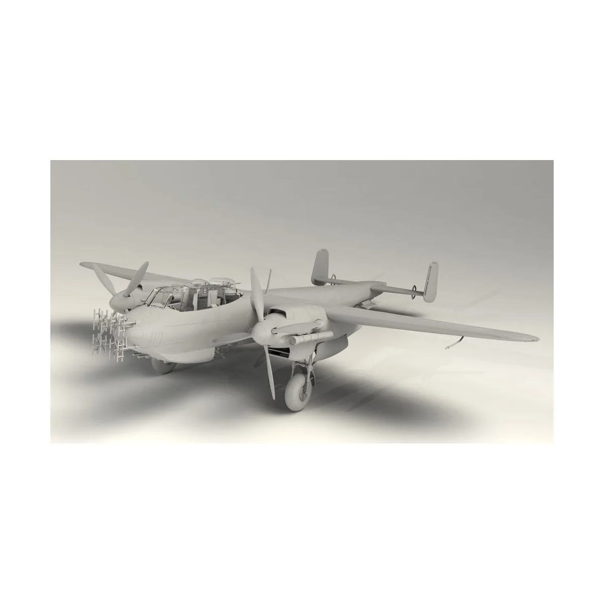 Do 217N-1, WWII German Night Fighter (100% new molds), 1/48 - ICM 4...