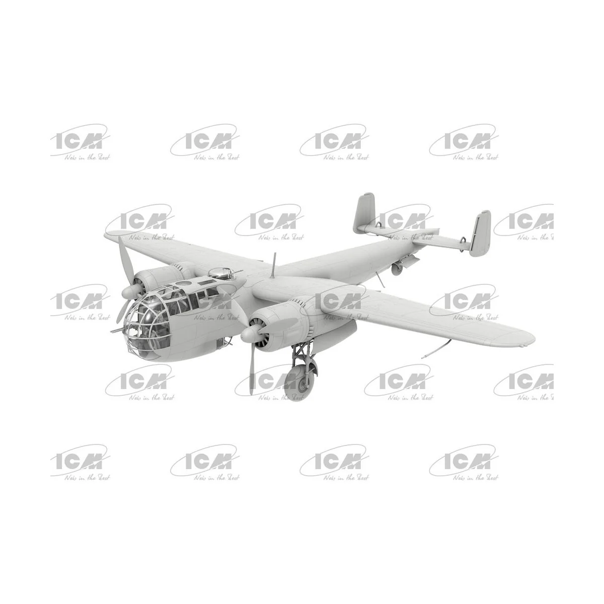 Do 217K-1, WWII German bomber, 1/48 - ICM 48273