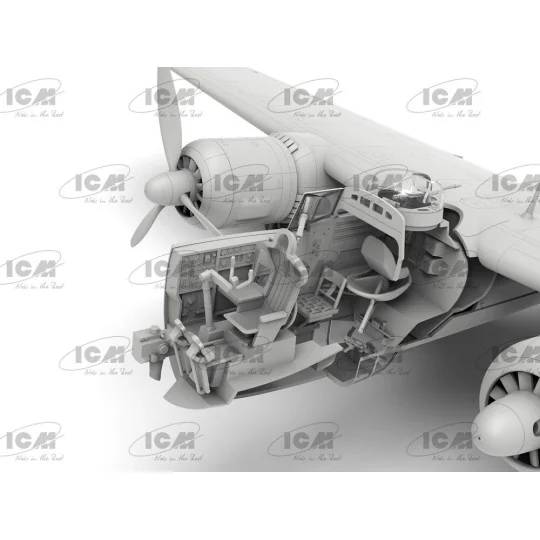 Do 217K-1, WWII German bomber, 1/48 - ICM 48273