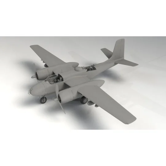 B-26B-50 Invader, Korean War American Bomber, 1/48 - ICM 48281
