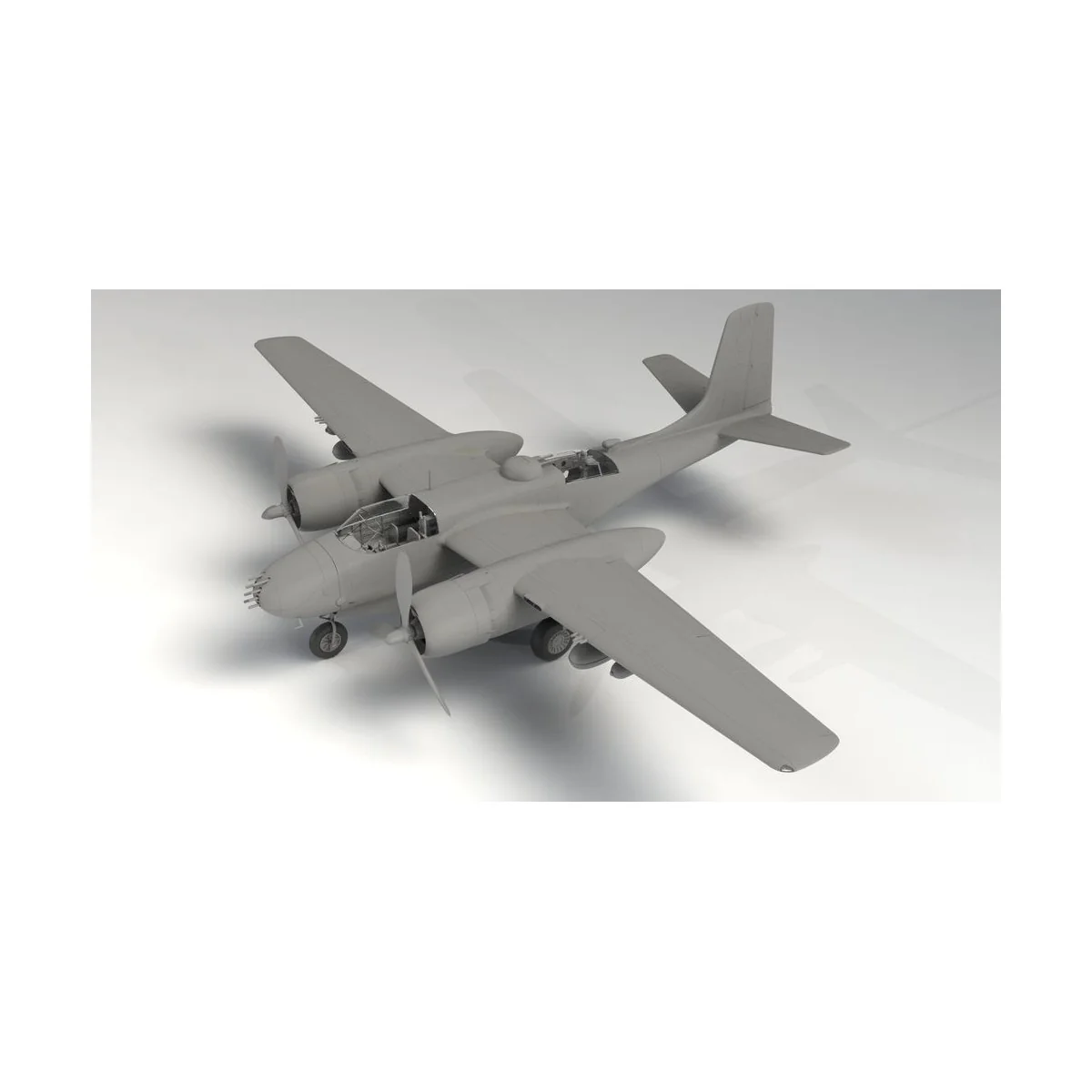 B-26B-50 Invader, Korean War American Bomber, 1/48 - ICM 48281