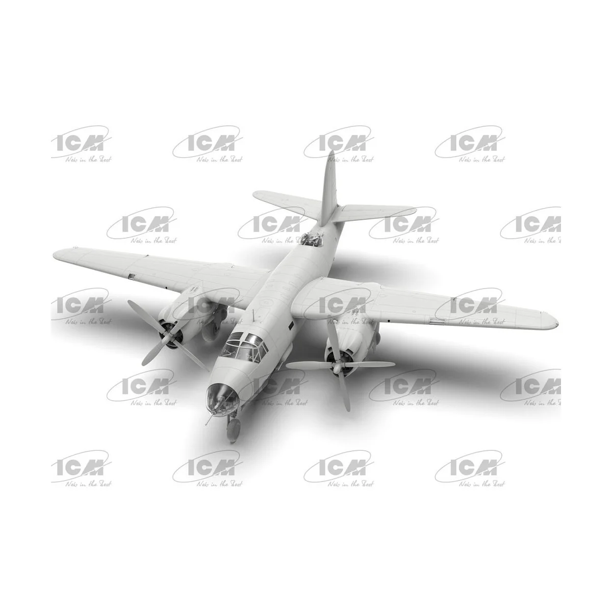 B-26B Marauder, WWII American Bomber (100% new molds), 1/48 - ICM 4...