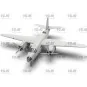 B-26B Marauder, WWII American Bomber (100% new molds), 1/48 - ICM 4...
