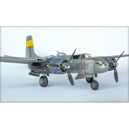 A-26B-15 Invader, WWII American Bomber, 1/48 - ICM 48282