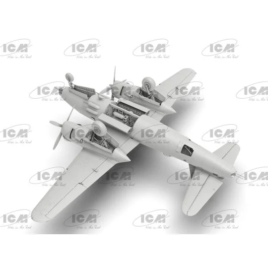 B-26B Marauder, WWII American Bomber (100% new molds), 1/48 - ICM 4...
