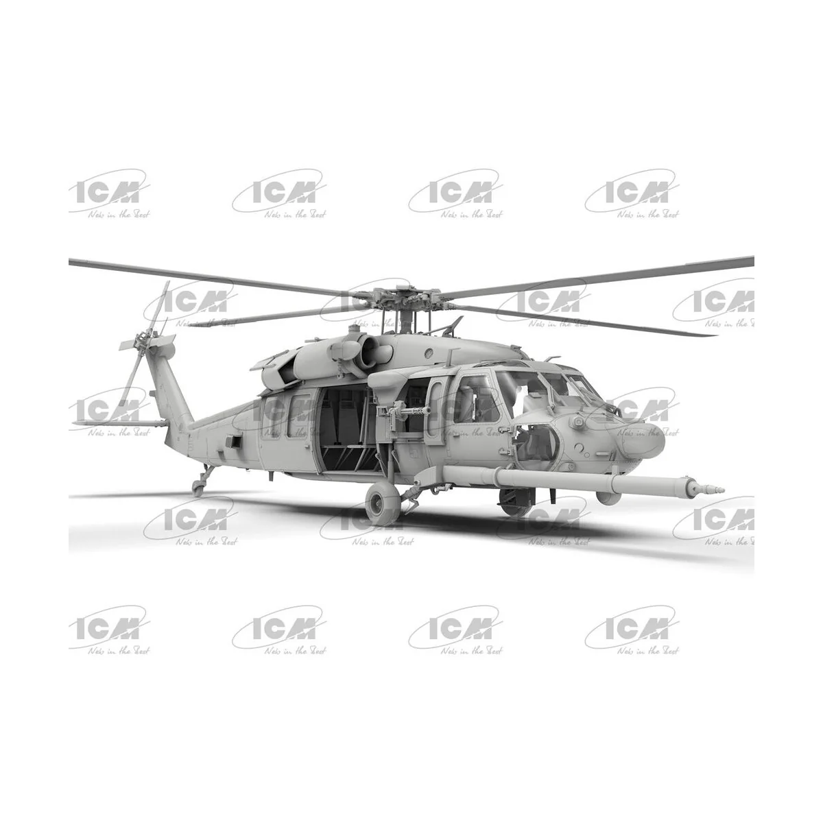 MH-60L Black Hawk, US Special Forces Helicopter (100% new molds), 1...