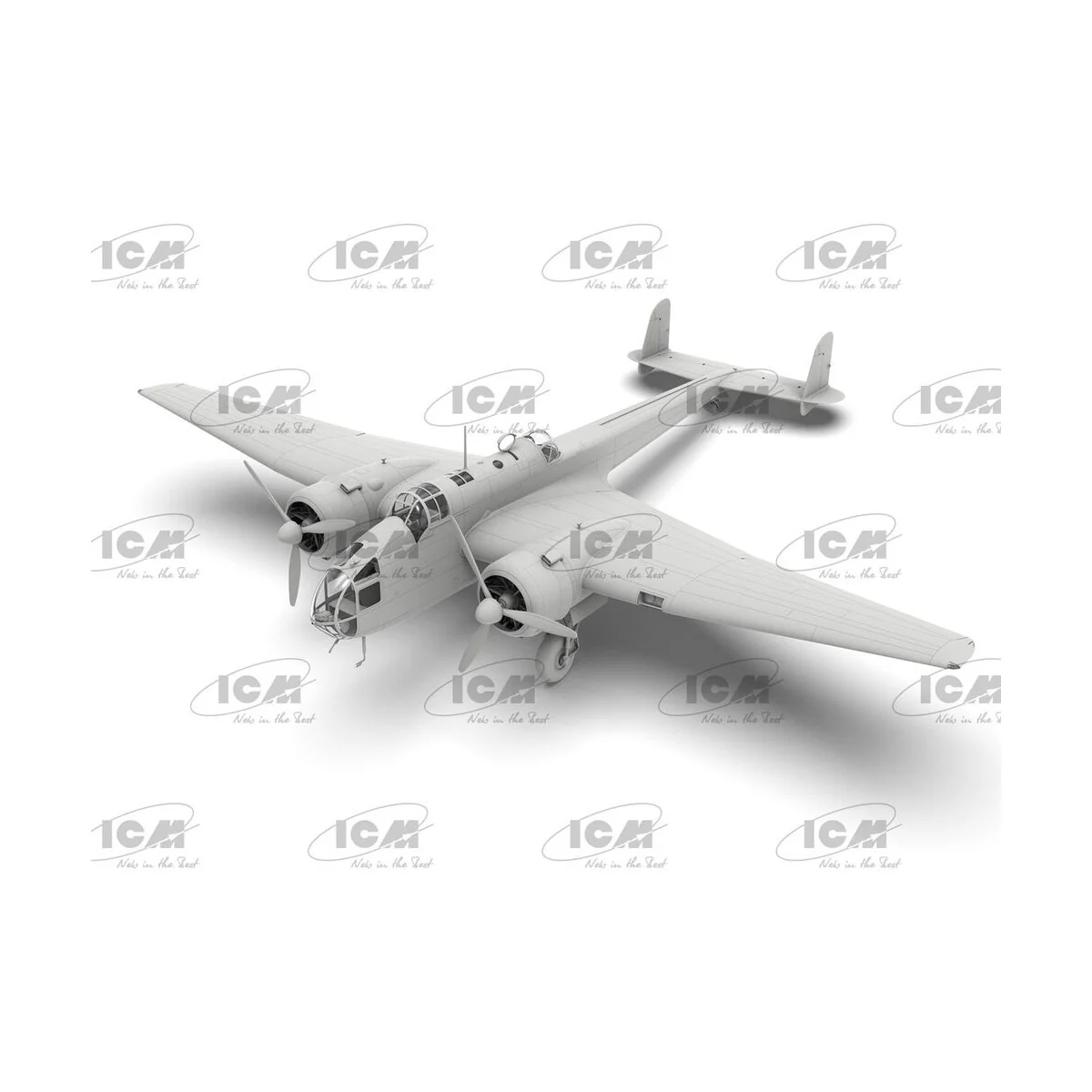 HP.52 Hampden B.Mk.I WWII British bomber (100% new molds), 1/48 - I...