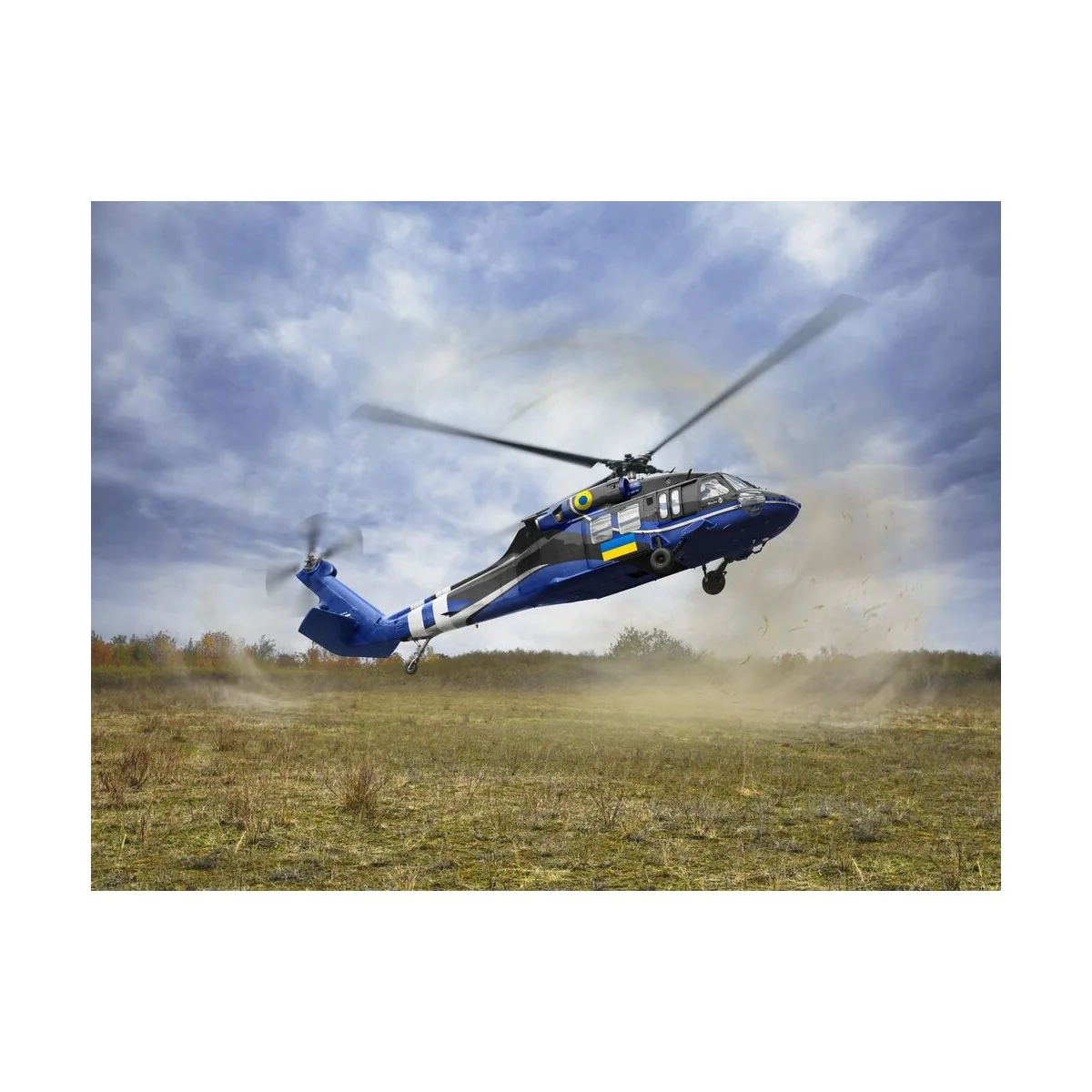 UH-60A Black Hawk, Defence intelligence of Ukraine, 1/48 - ICM 48362