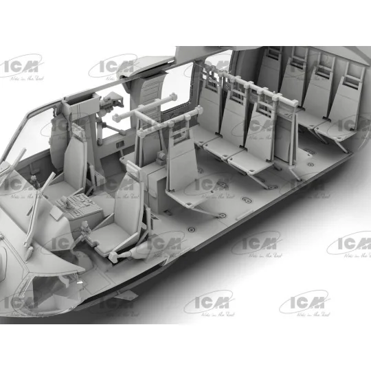 MH-60L Black Hawk, US Special Forces Helicopter (100% new molds), 1...