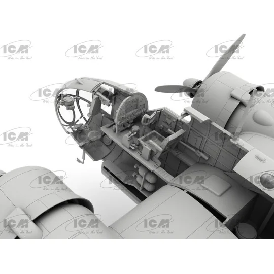HP.52 Hampden B.Mk.I WWII British bomber (100% new molds), 1/48 - I...