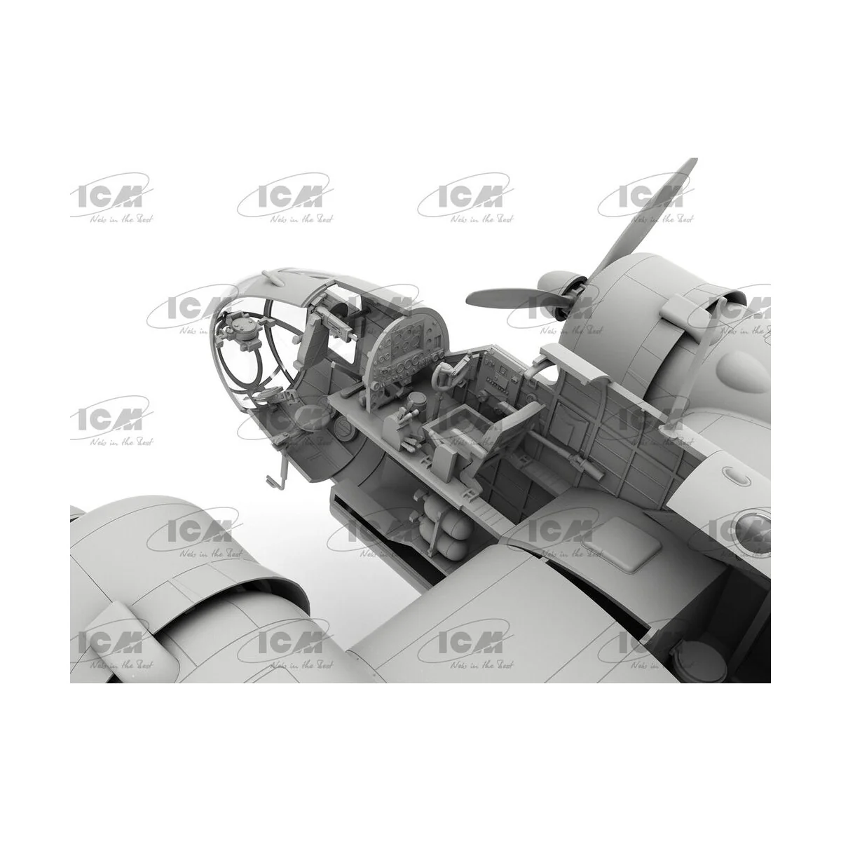 HP.52 Hampden B.Mk.I WWII British bomber (100% new molds), 1/48 - I...