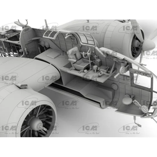HP.52 Hampden B.Mk.I WWII British bomber (100% new molds), 1/48 - I...