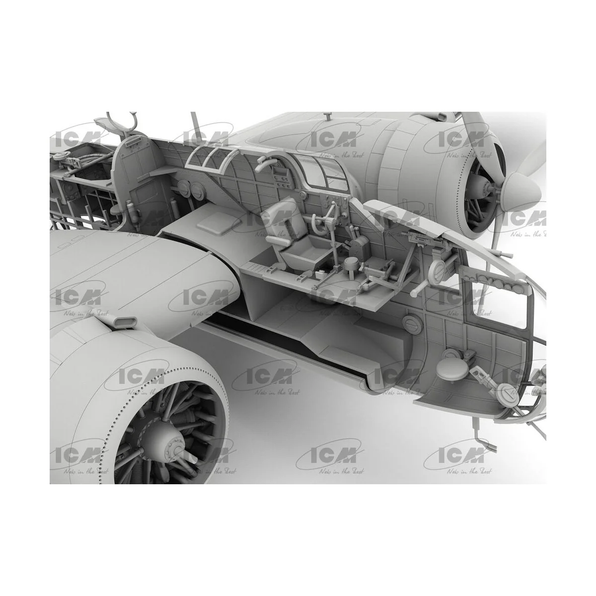 HP.52 Hampden B.Mk.I WWII British bomber (100% new molds), 1/48 - I...