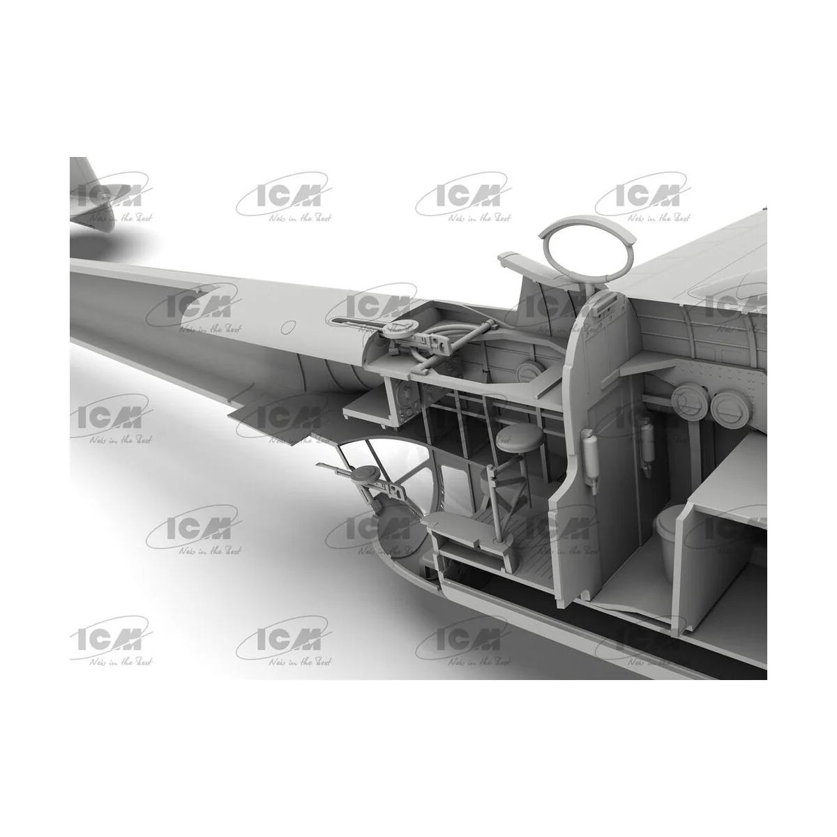 HP.52 Hampden B.Mk.I WWII British bomber (100% new molds), 1/48 - I...