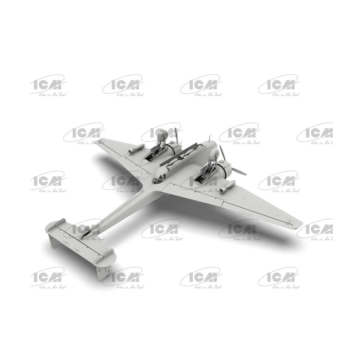 HP.52 Hampden B.Mk.I WWII British bomber (100% new molds), 1/48 - I...