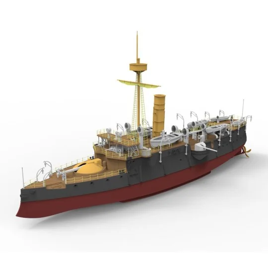 Imperial Chinese Navy Peiyang Squadron Ping Yuen, 1/144 - Bronco Mo...