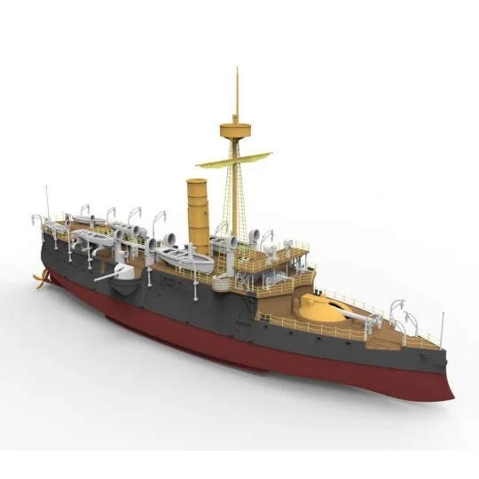 Imperial Chinese Navy Peiyang Squadron Ping Yuen, 1/144 - Bronco Mo...