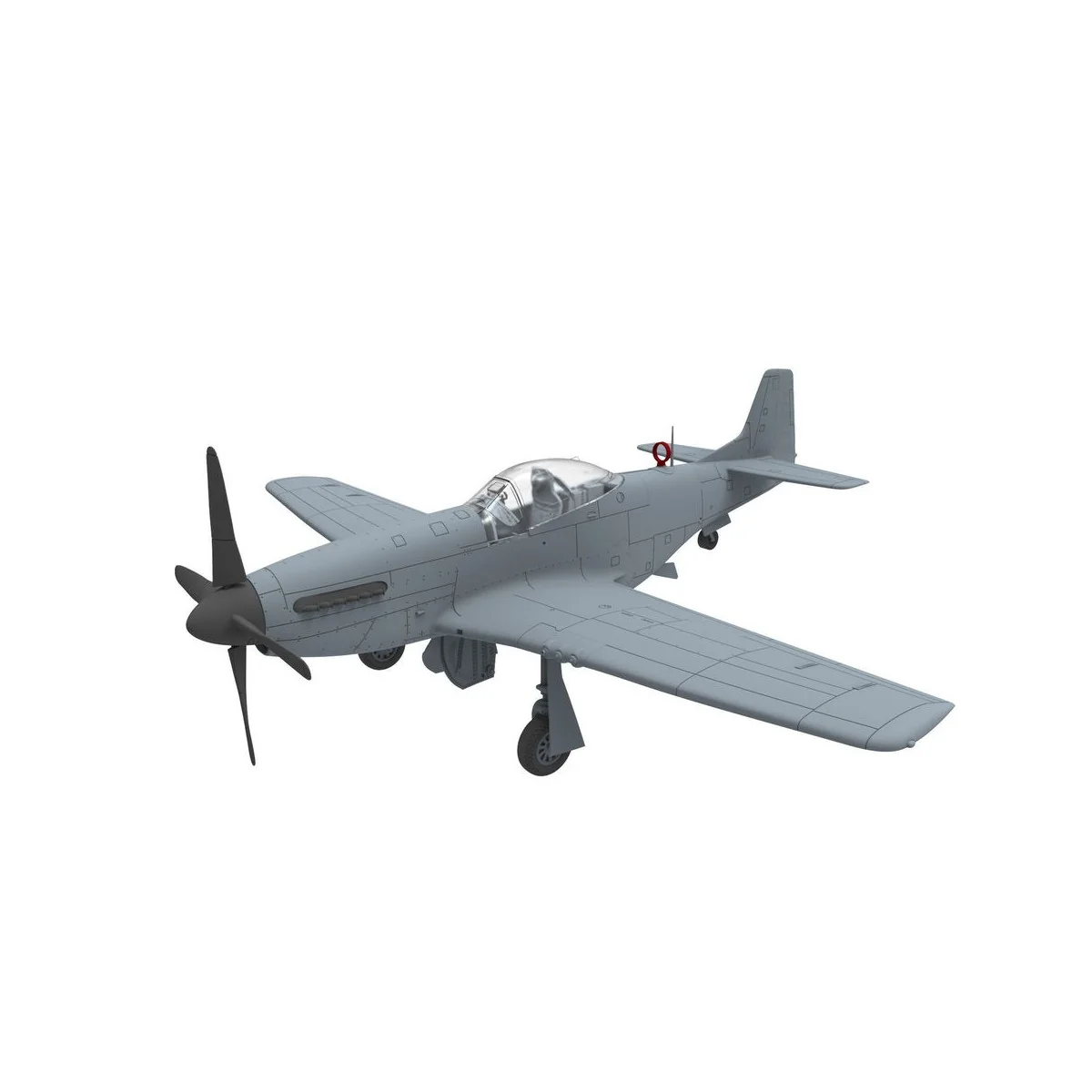PLA P-51D/K Mustang (1949 Parade), 1/48 - Bronco Models FB4010