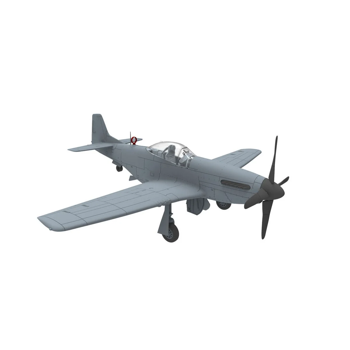 PLA P-51D/K Mustang (1949 Parade), 1/48 - Bronco Models FB4010