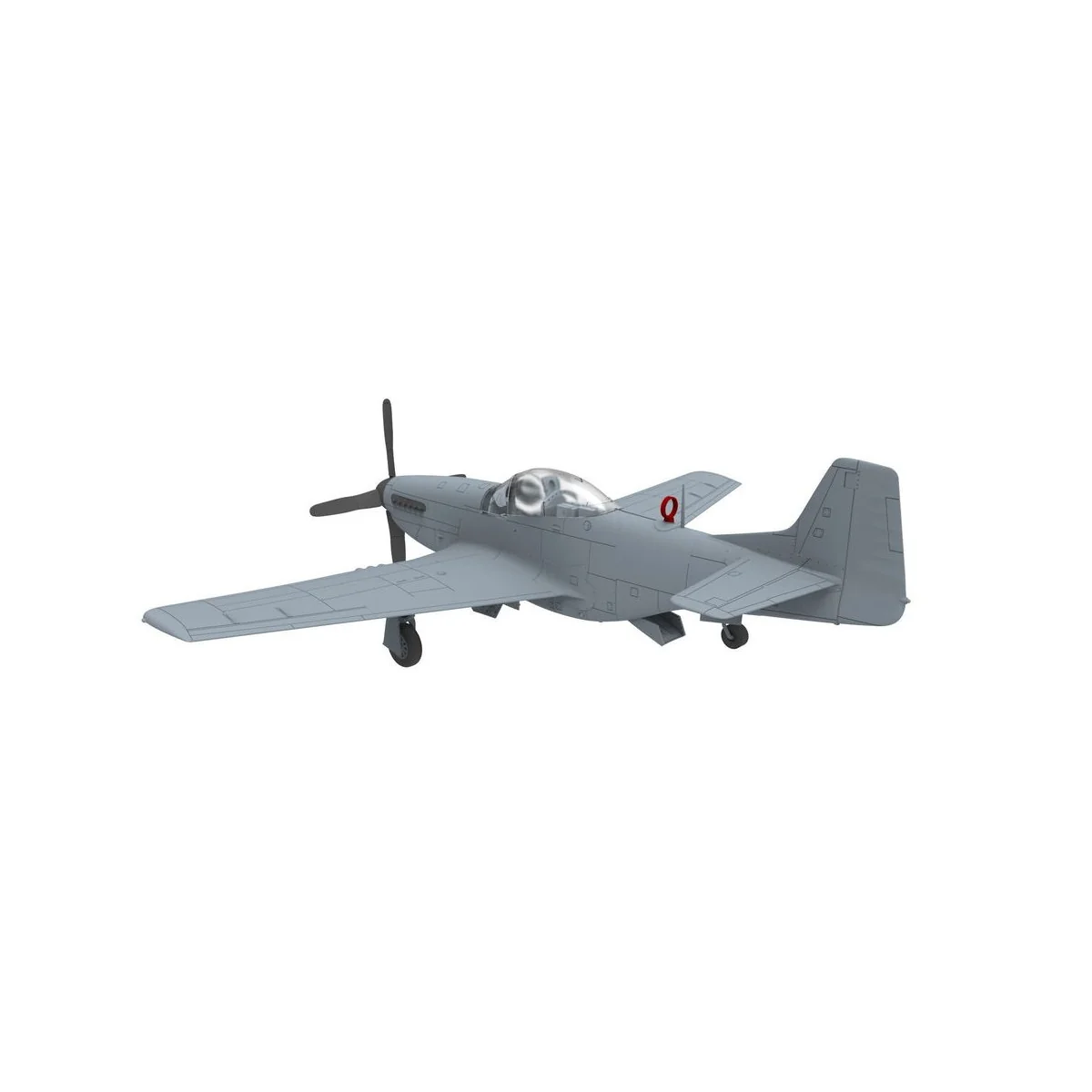 PLA P-51D/K Mustang (1949 Parade), 1/48 - Bronco Models FB4010