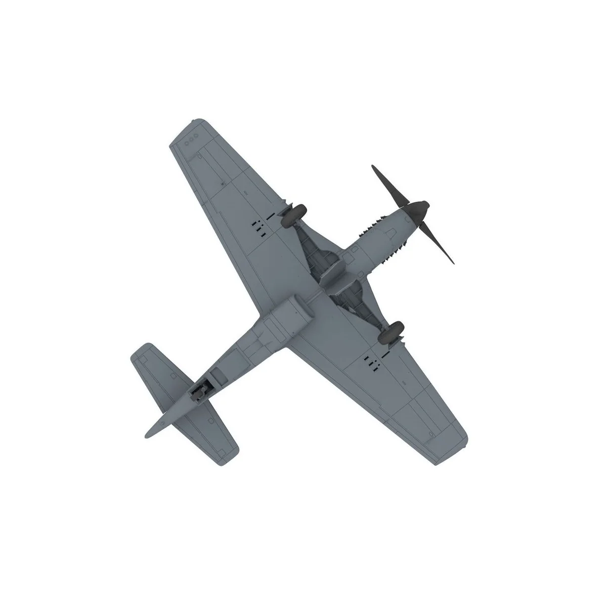 PLA P-51D/K Mustang (1949 Parade), 1/48 - Bronco Models FB4010