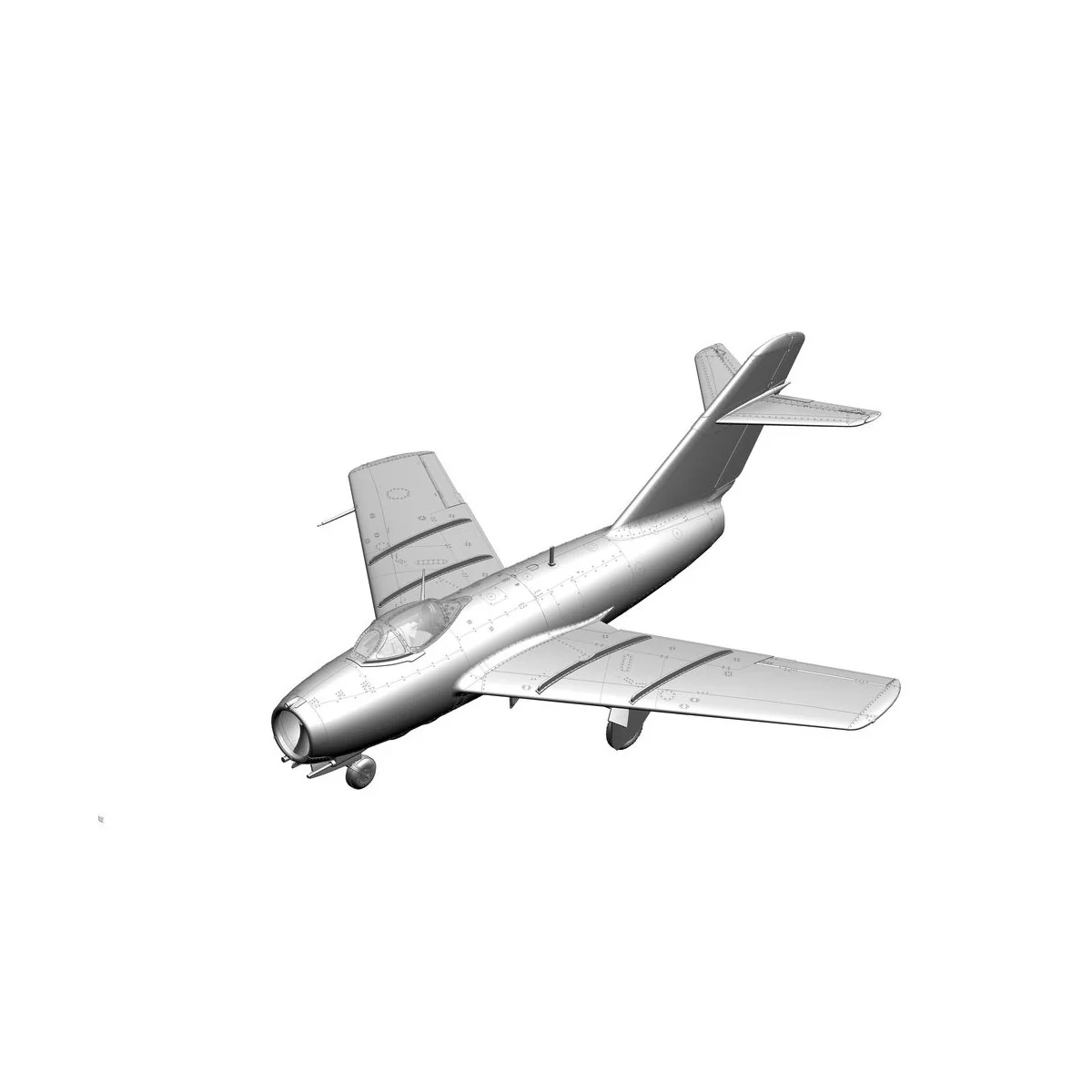 MiG-15 bis Fagot-B, 1/48 - Bronco Models FB4013
