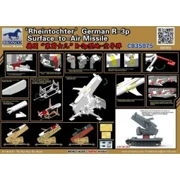 Rheintochter German R-3p Surface-to-Air Missile, 1/35 - Bronco Mode... 2
