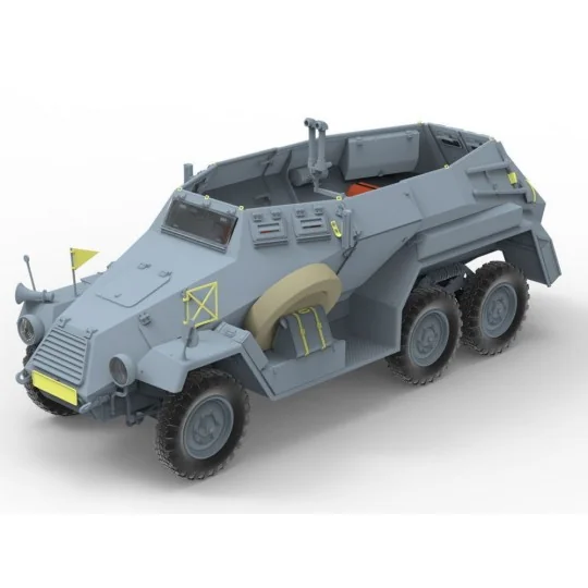 Sd.Kfz.247 Ausf.A.German Armored Command Car, 1/35 - Bronco Models ...