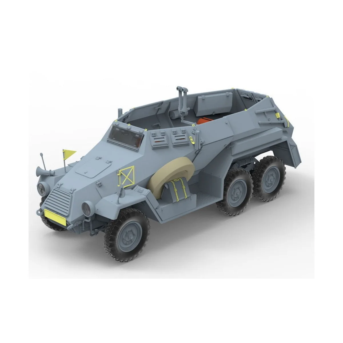 Sd.Kfz.247 Ausf.A.German Armored Command Car, 1/35 - Bronco Models ...