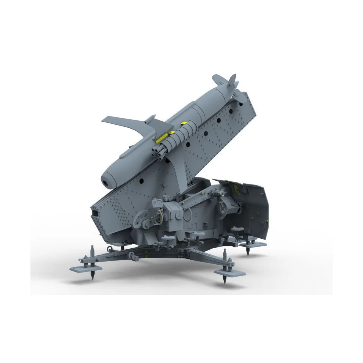 Rheintochter German R-3p Surface-to-Air Missile, 1/35 - Bronco Mode...