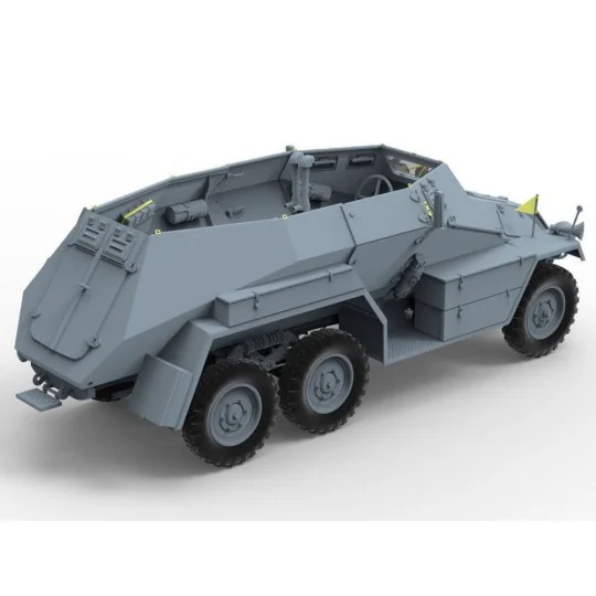 Sd.Kfz.247 Ausf.A.German Armored Command Car, 1/35 - Bronco Models ...