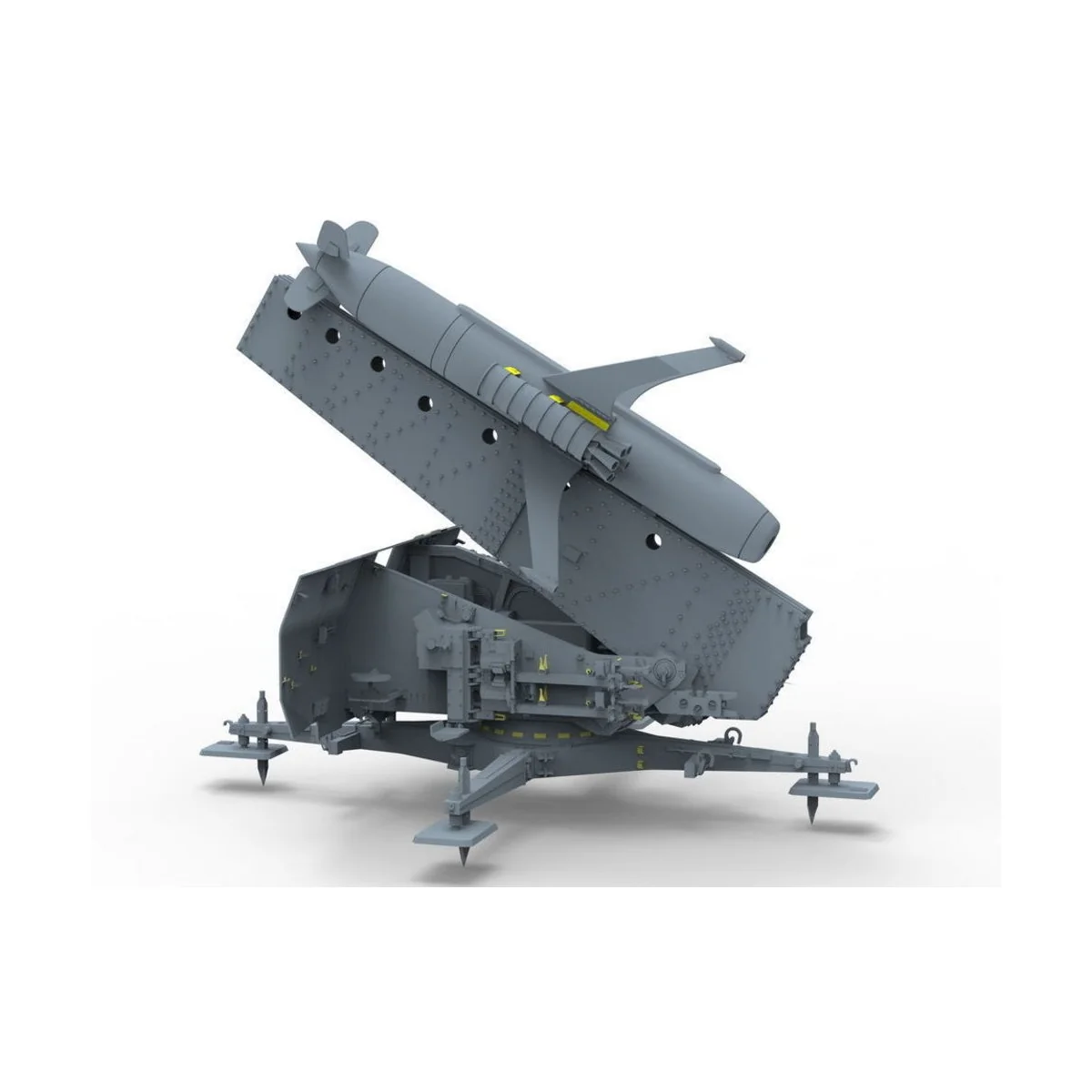 Rheintochter German R-3p Surface-to-Air Missile, 1/35 - Bronco Mode...