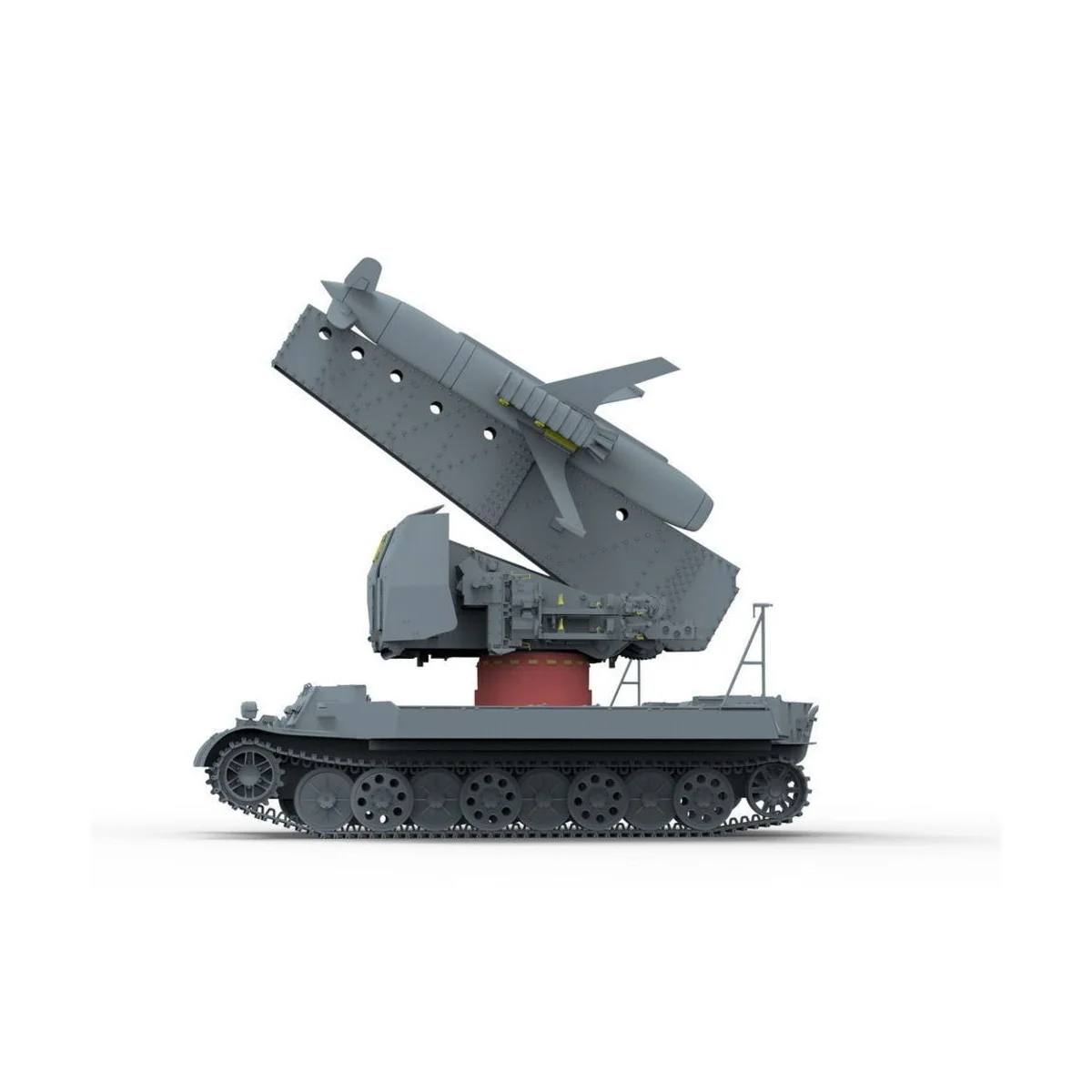 Rheintochter German R-3p Surface-to-Air Missile, 1/35 - Bronco Mode...