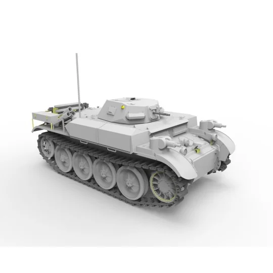 German Panzerkampfwagen II Flamm Ausf. E (Sd.Kfz. 122), 1/35 - Bron...