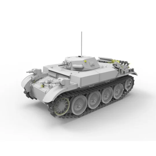 German Panzerkampfwagen II Flamm Ausf. E (Sd.Kfz. 122), 1/35 - Bron...