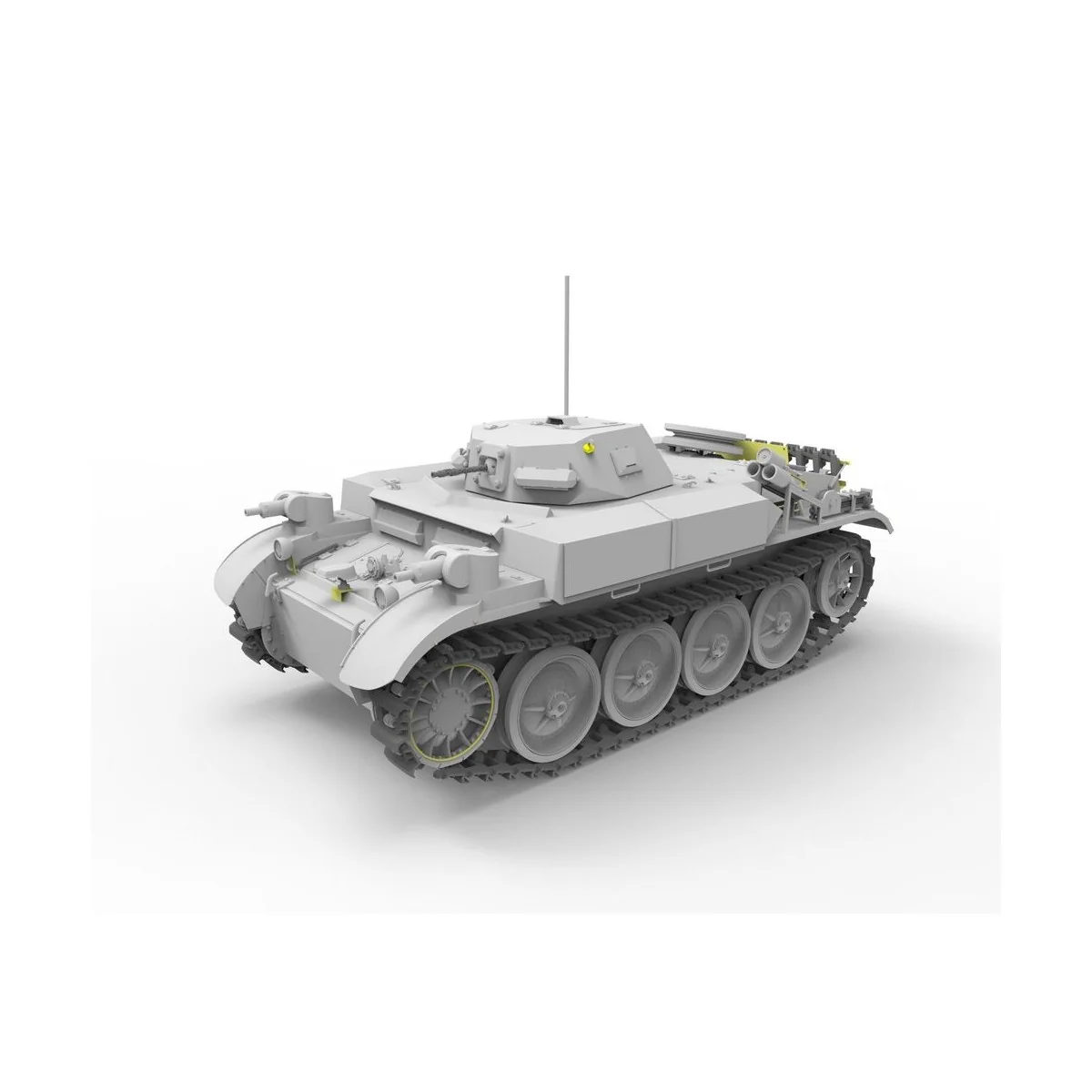 German Panzerkampfwagen II Flamm Ausf. E (Sd.Kfz. 122), 1/35 - Bron...